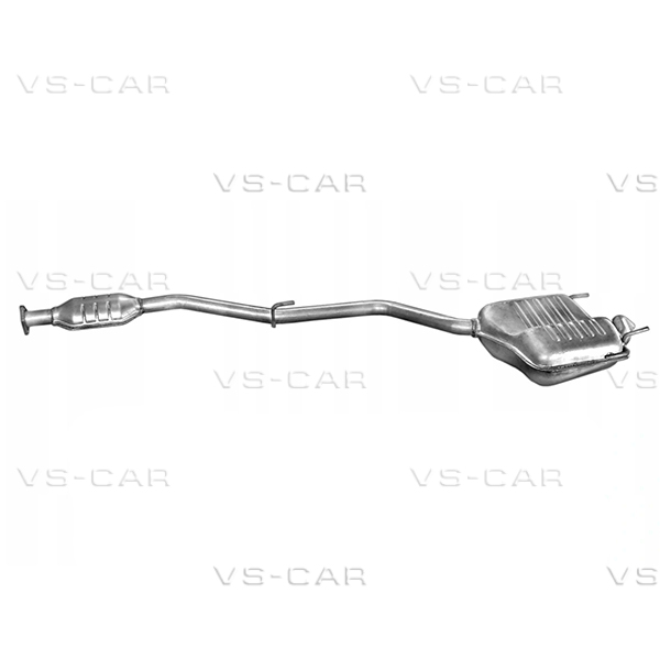 Глушитель задняя и средняя часть Mercedes-Benz c180 (W202) 1.8 - 13.164