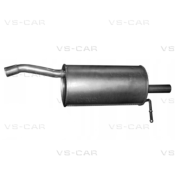 Глушитель Renault Duster 2 1.6 - 02.15