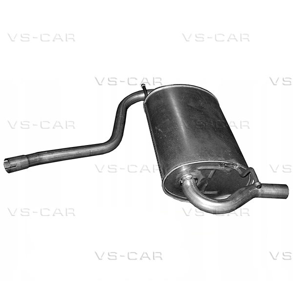 Глушитель Renault Duster рест. 4WD 1.6 - 02.18