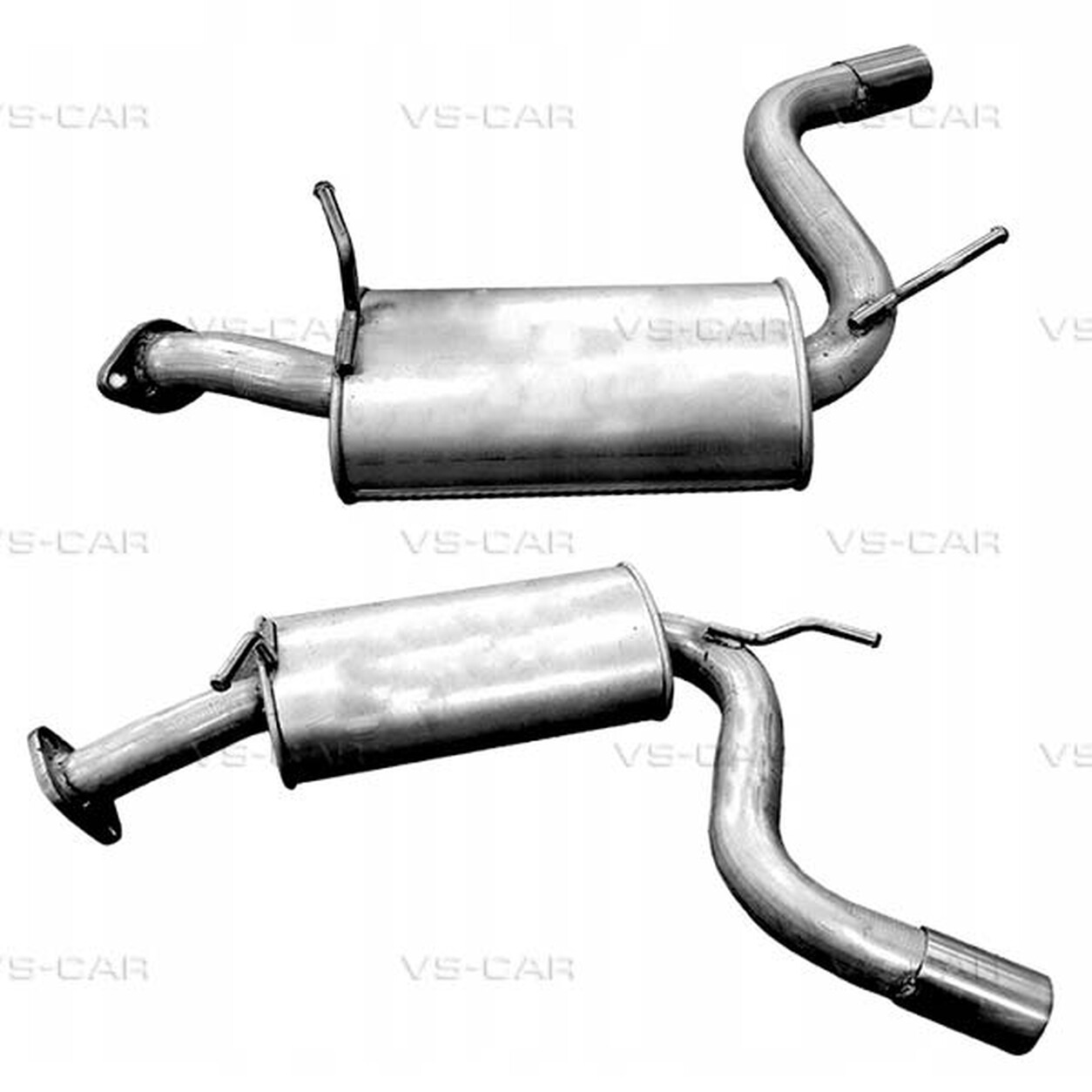 Глушитель Chevrolet Captiva 2.4/3.2 левый+правый (не оригинал) - 96870457/96870456