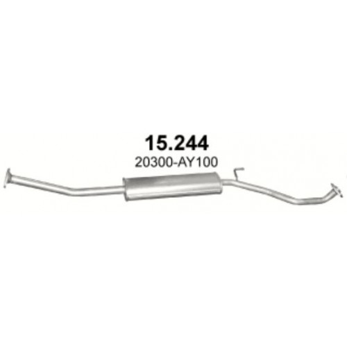 Резонатор Nissan Micra 3 (K12) 1.0-1.6 - 15.244